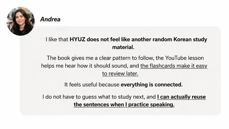 HYUZ student review Joshua