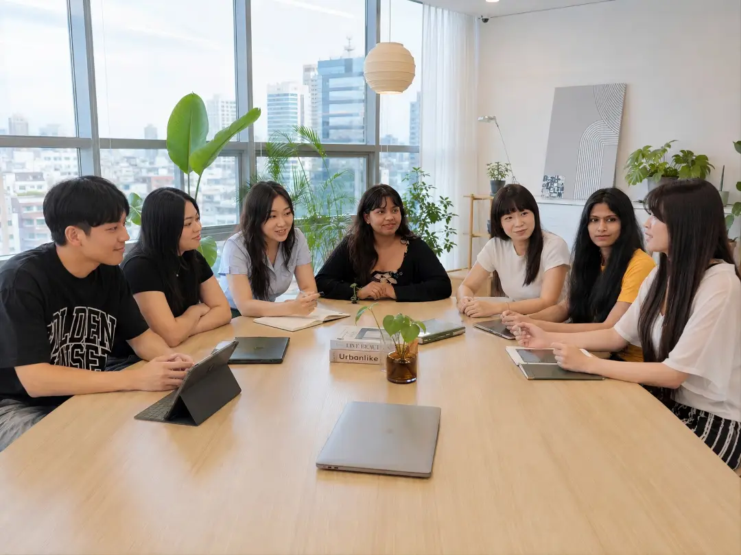 HYUZ Crew meeting and working together